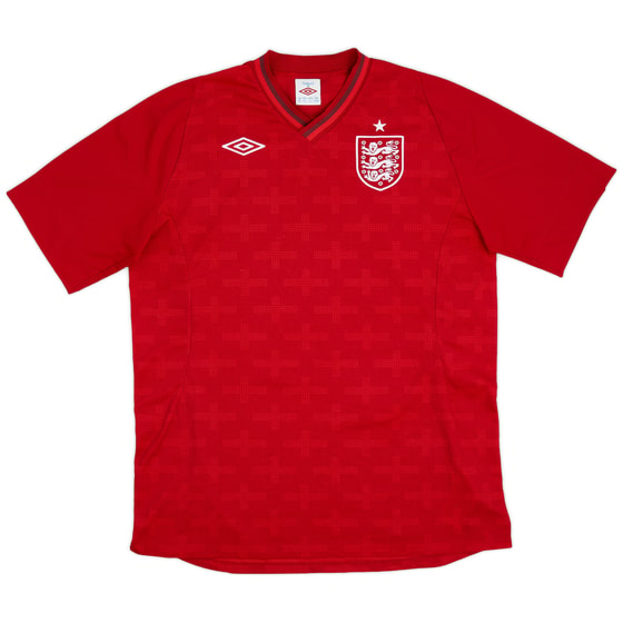 2012-13 England GK Away S/S Shirt - 9/10 - (L)