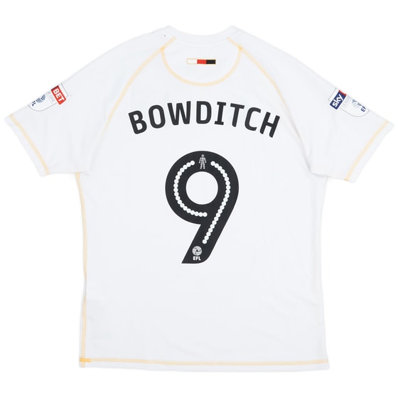 2016-17 MK Dons Home Shirt Bowditch #9 - 9/10 - (M)