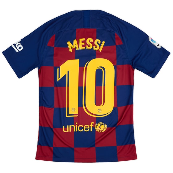 2019-20 Barcelona Home Shirt Messi #10 - 8/10 - (S)