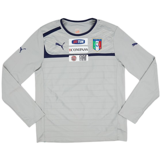 2012-13 Italy Puma Training L/S Shirt - 9/10 - (M)
