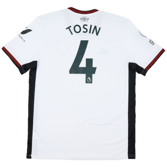 2022-23 Fulham Match Issue Home Shirt Tosin #4