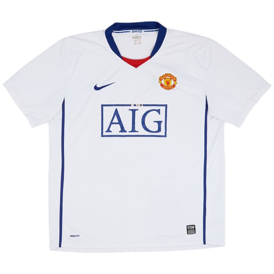 2008-10 Manchester United Away Shirt - 5/10 - (L)