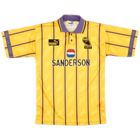 1994-96 Sheffield Wednesday Signed Away Shirt - 7/10 - (L.Boys)