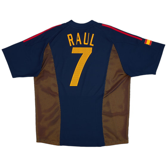2002-04 Spain Third Shirt Raul #7 - 10/10 - (XL)