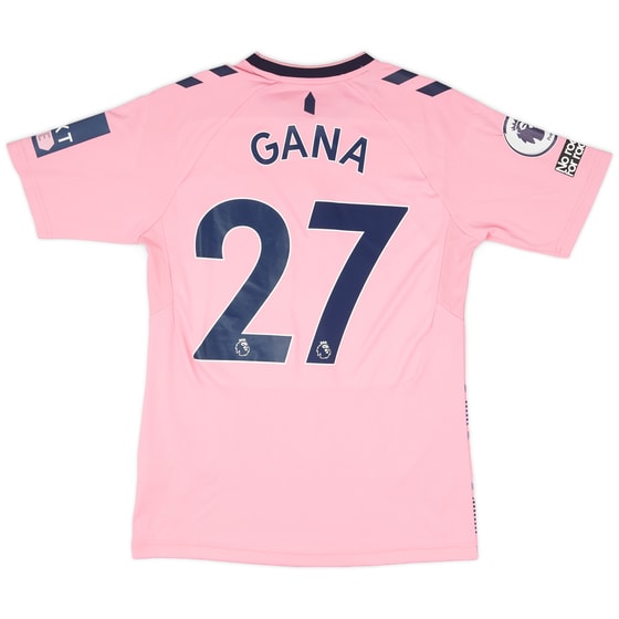 2022-23 Everton Match Issue Away Shirt Gana #27