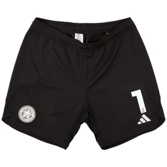 2023-24 Leicester Player Issue GK Shorts # - As New - (XL)