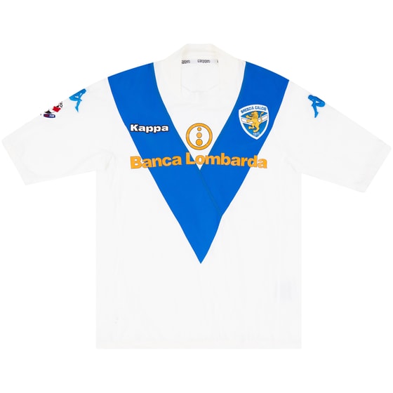 2004-05 Brescia Match Issue Away Shirt Milanetto #7