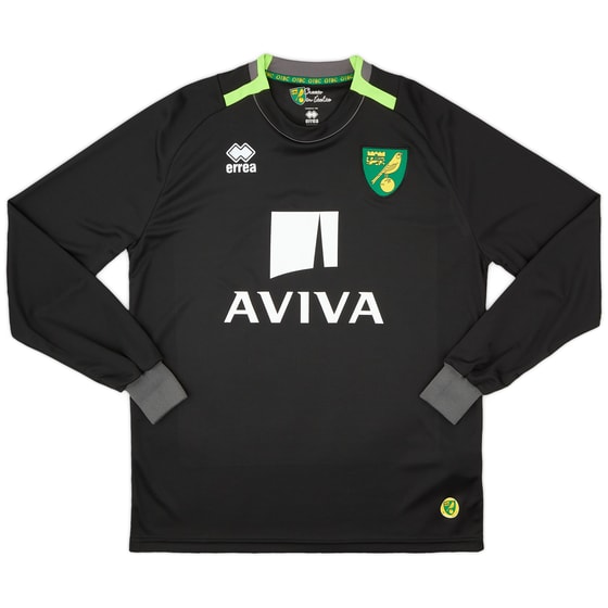 2014-15 Norwich GK Shirt - As New