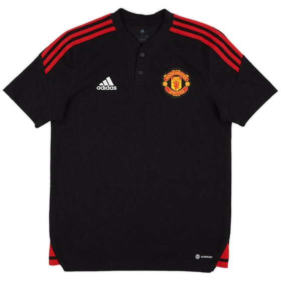 2022-23 Manchester United adidas Polo Shirt - 9/10 - (S)