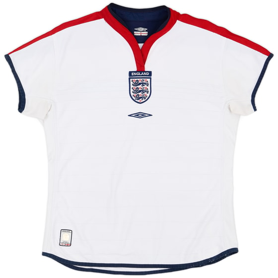 2003-05 England Home Shirt - 7/10 - (Women's L)