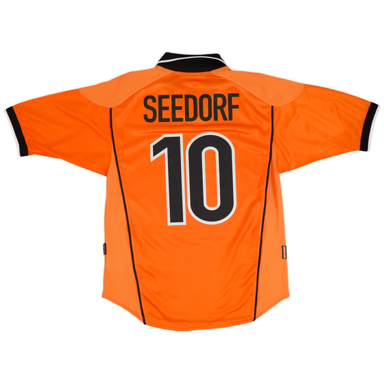 1998-00 Netherlands Home Shirt Seedorf #10 - 8/10 - (S)