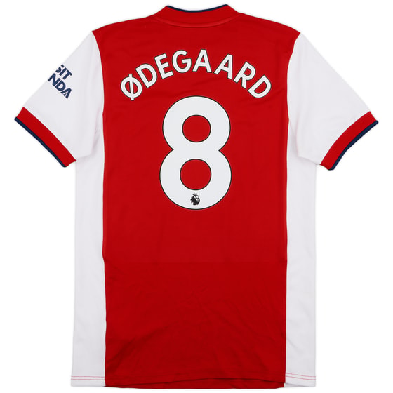2021-22 Arsenal Home Shirt Odegaard #8 - 6/10 - (M)