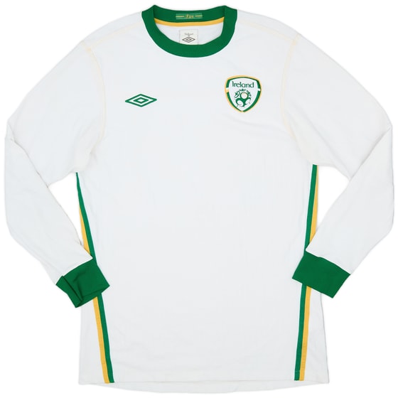 2010-11 Ireland Away L/S Shirt - 8/10 - (M)