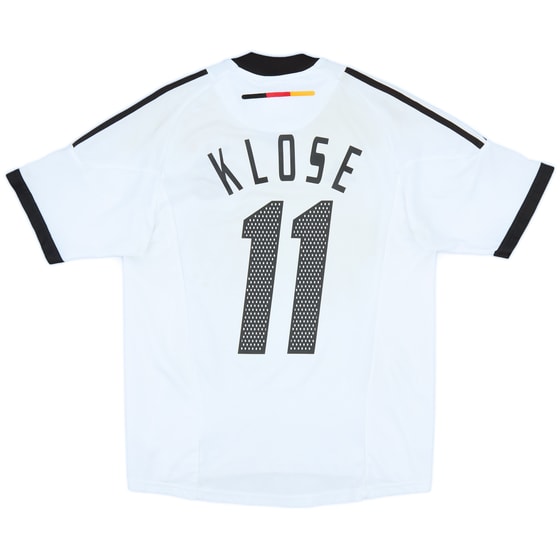 2002-04 Germany Home Shirt Klose #11 - 7/10 - (S)