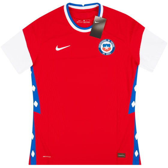 2020-21 Chile Player Issue Home Shirt