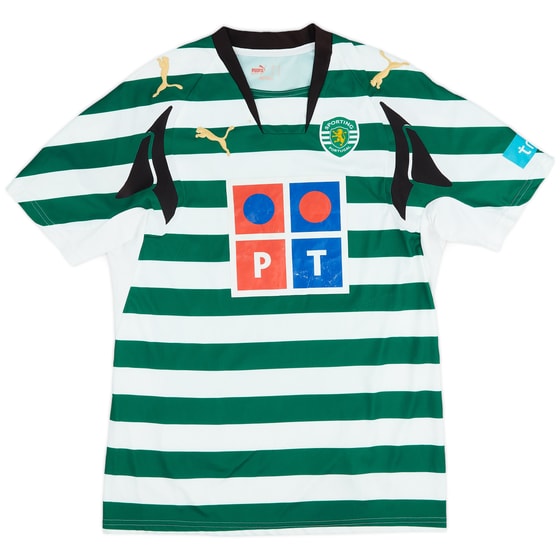 2007-08 Sporting CP Home Shirt - 6/10 - (S)