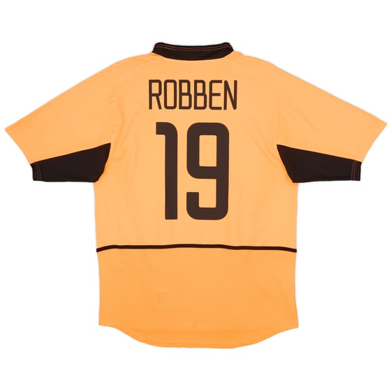 2002-04 Netherlands Home Shirt Robben #19 - 8/10 - (L)