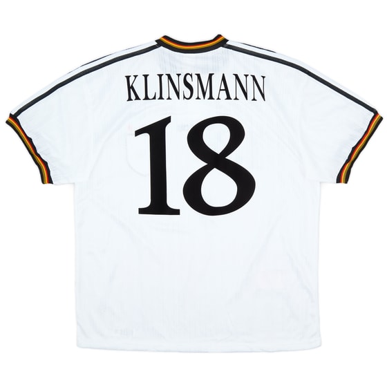 1996-98 Germany Home Shirt Klinsmann #18 (XL)
