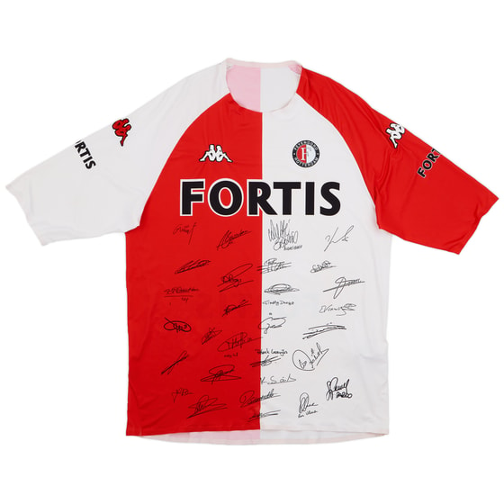 2006-07 Feyenoord Signed Home Shirt - 7/10 - (L)