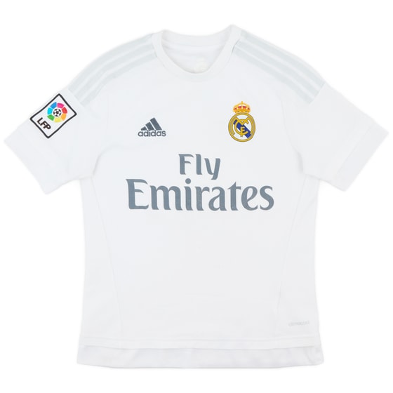 2015-16 Real Madrid Home Shirt - 5/10 - (L.Boys)