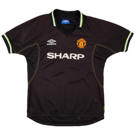 1998-99 Manchester United Third Shirt - 6/10 - (L.Boys)