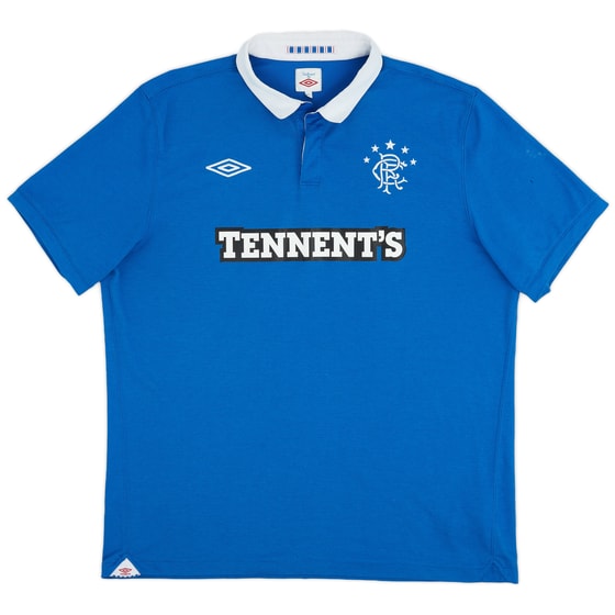 2010-11 Rangers Home Shirt - 8/10 - (XL)