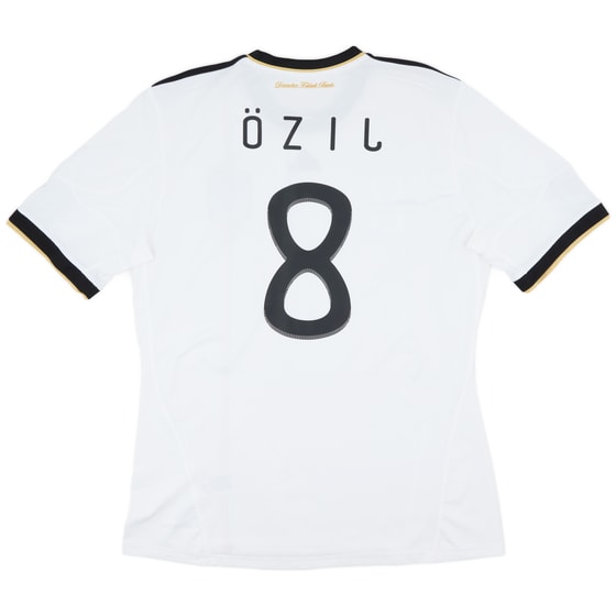 2010-11 Germany Home Shirt Ozil #8 - 9/10 - (XL)