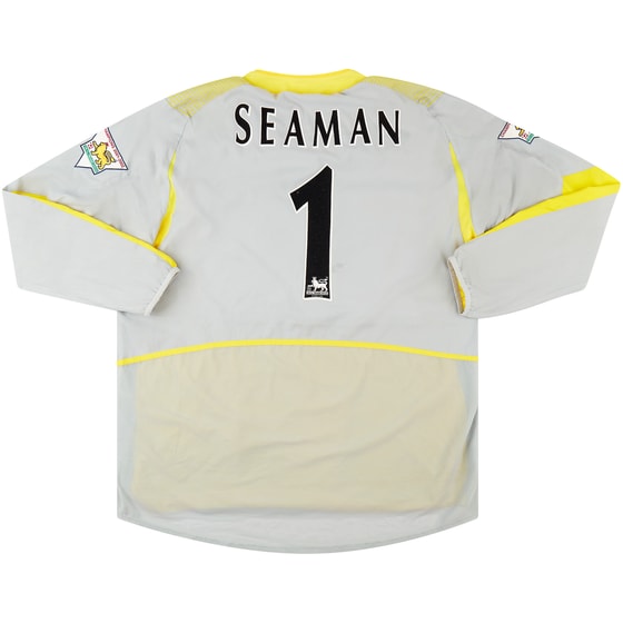 2002-03 Arsenal Match Issue GK Shirt Seaman #1