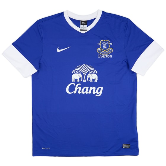 2012-13 Everton Home Shirt - 9/10 - (L)