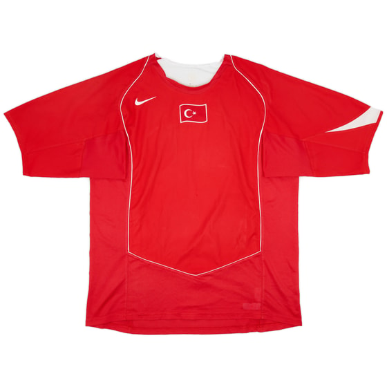 2004-06 Turkey Home Shirt - 5/10 - (XL)