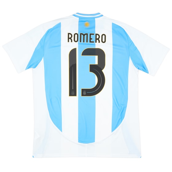 2024-25 Argentina Home Shirt Romero #13