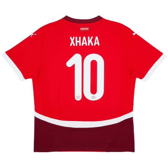 2024-25 Switzerland Home Shirt Xhaka #10