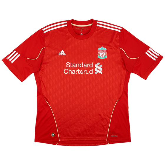 2010-12 Liverpool Home Shirt - 4/10 - (XXL)