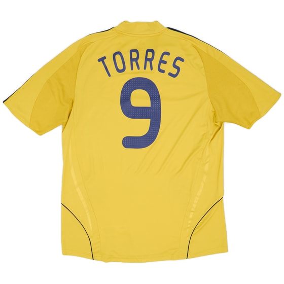 2008-10 Spain Away Shirt Torres #9 - 8/10 - (XL)