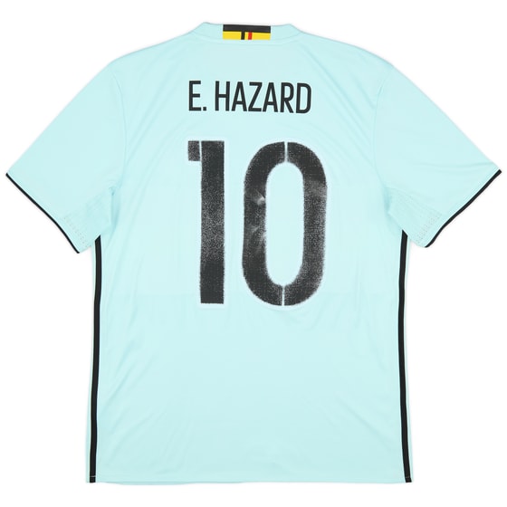 2016-17 Belgium Away Shirt Hazard #10 - 8/10 - (L)