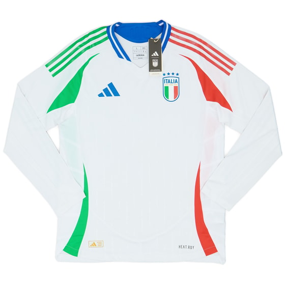 2024-25 Italy Authentic Home L/S Shirt