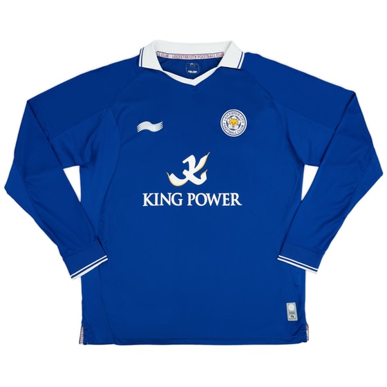 2011-12 Leicester Home L/S Shirt - 8/10 - (XL/XXL)