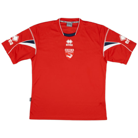 2014-15 Nîmes Olympique Errea Training Shirt - 8/10 - (M)