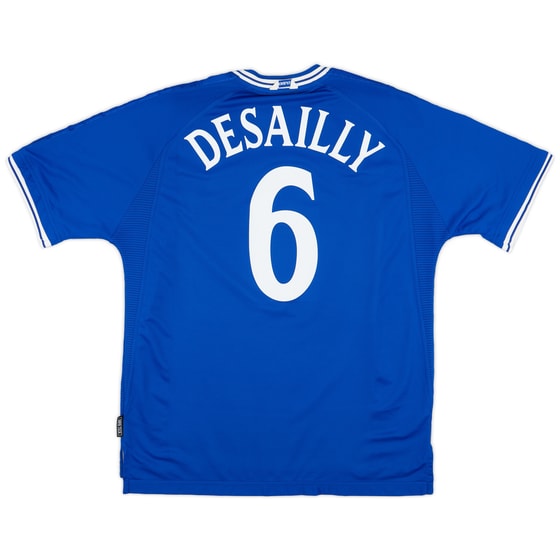 1999-01 Chelsea Home Shirt Desailly #6 - 8/10 - (XL)