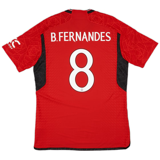 2023-24 Manchester United Authentic Home Shirt B.Fernandes #8