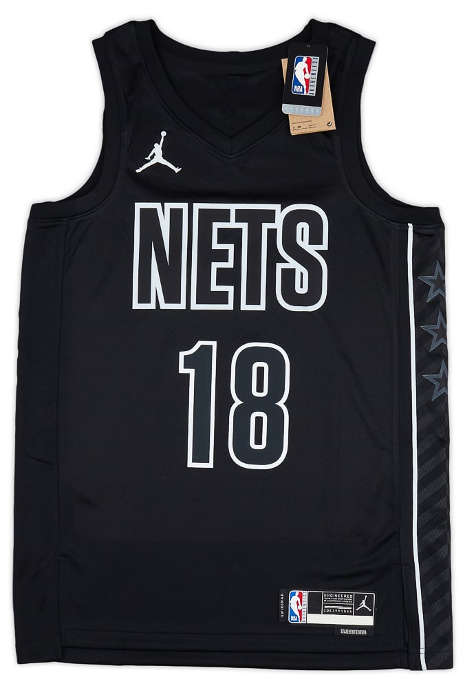 202223 Brooklyn Nets Watanabe 18 Jordan Swingman Alternate Jersey (XXL)