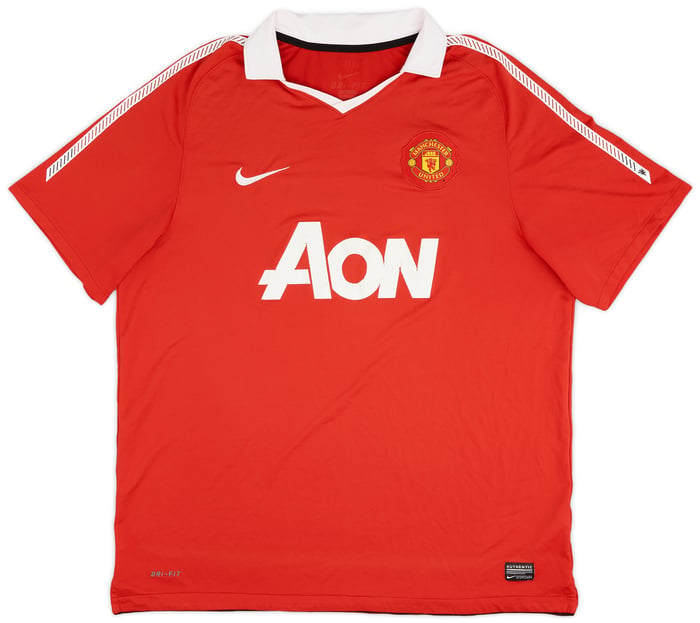 2010-11 Manchester United Home Shirt - 5/10 - (XL)