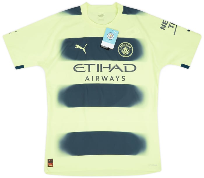2022-23 Manchester City Player Issue Third Shirt