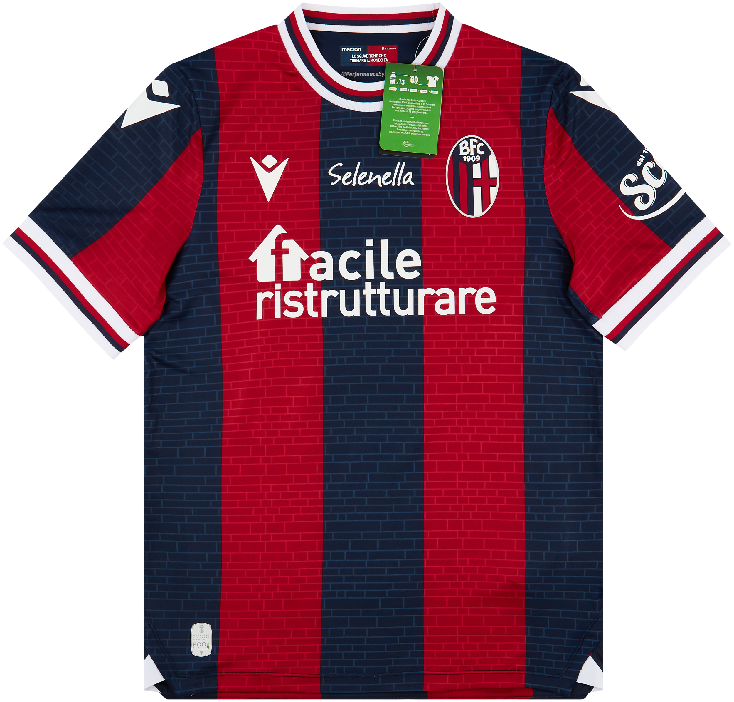 202122 Bologna Home Shirt NEW (L)