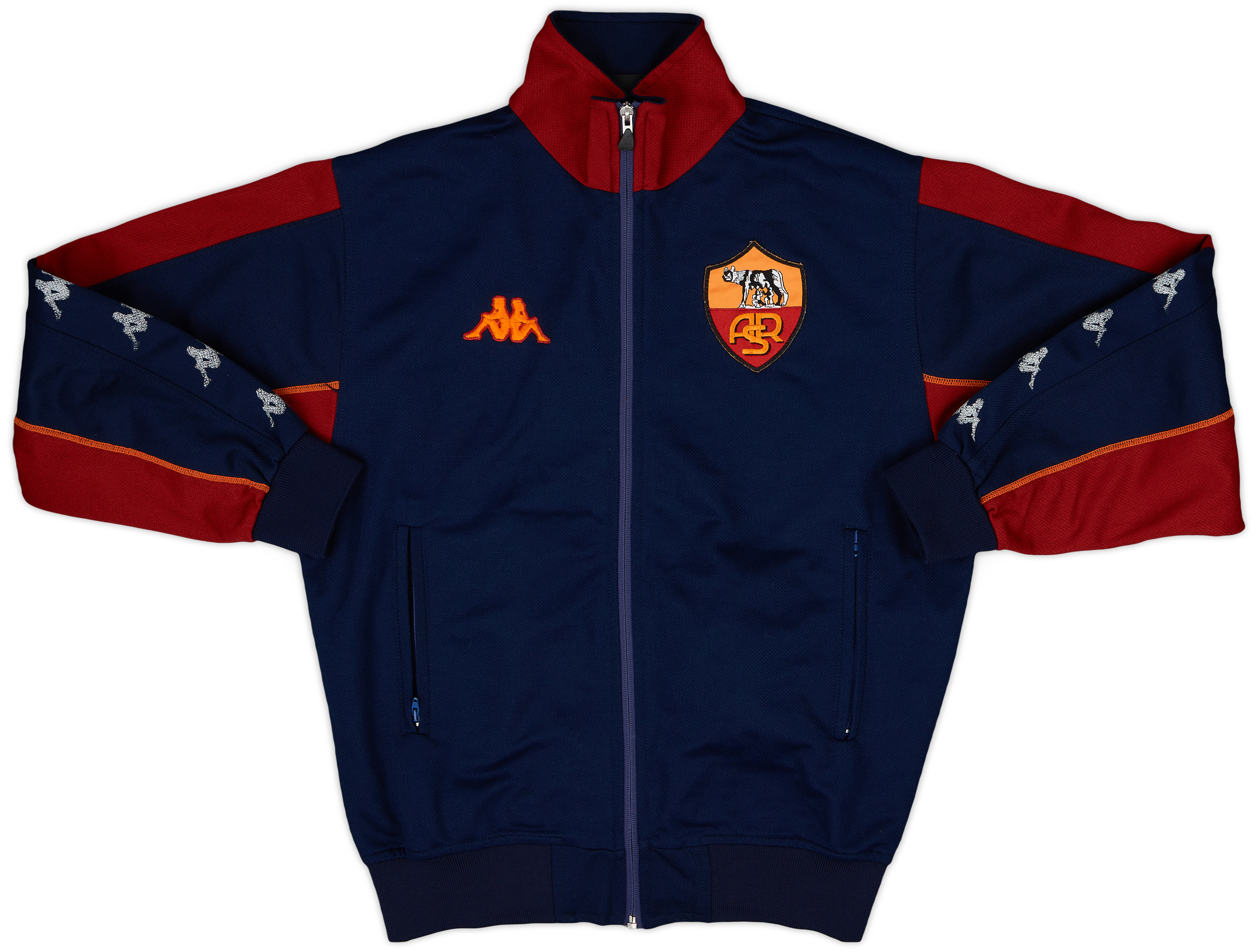 高評価アイテム Kappa AS Roma ジャージ 赤色 長袖 90年代当時物