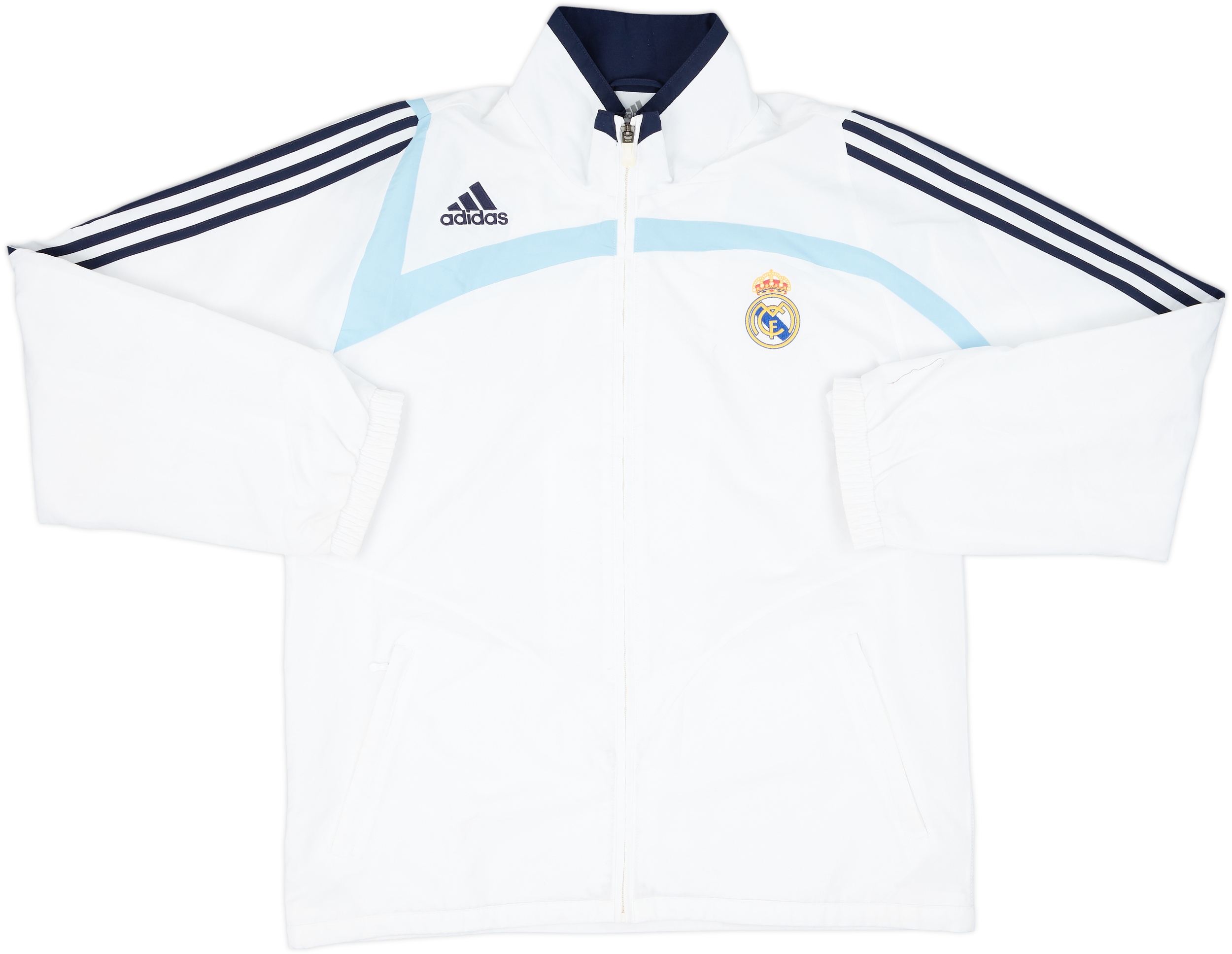 2006-07 Real Madrid adidas Training Jacket - 8/10 - (S)