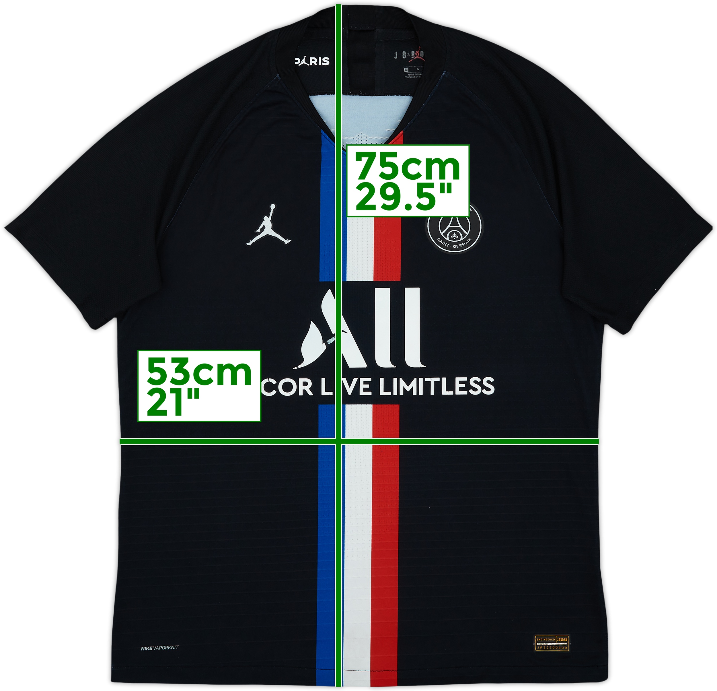 2019-20 Paris Saint-Germain Fourth Shirt - 5/10 - (L)