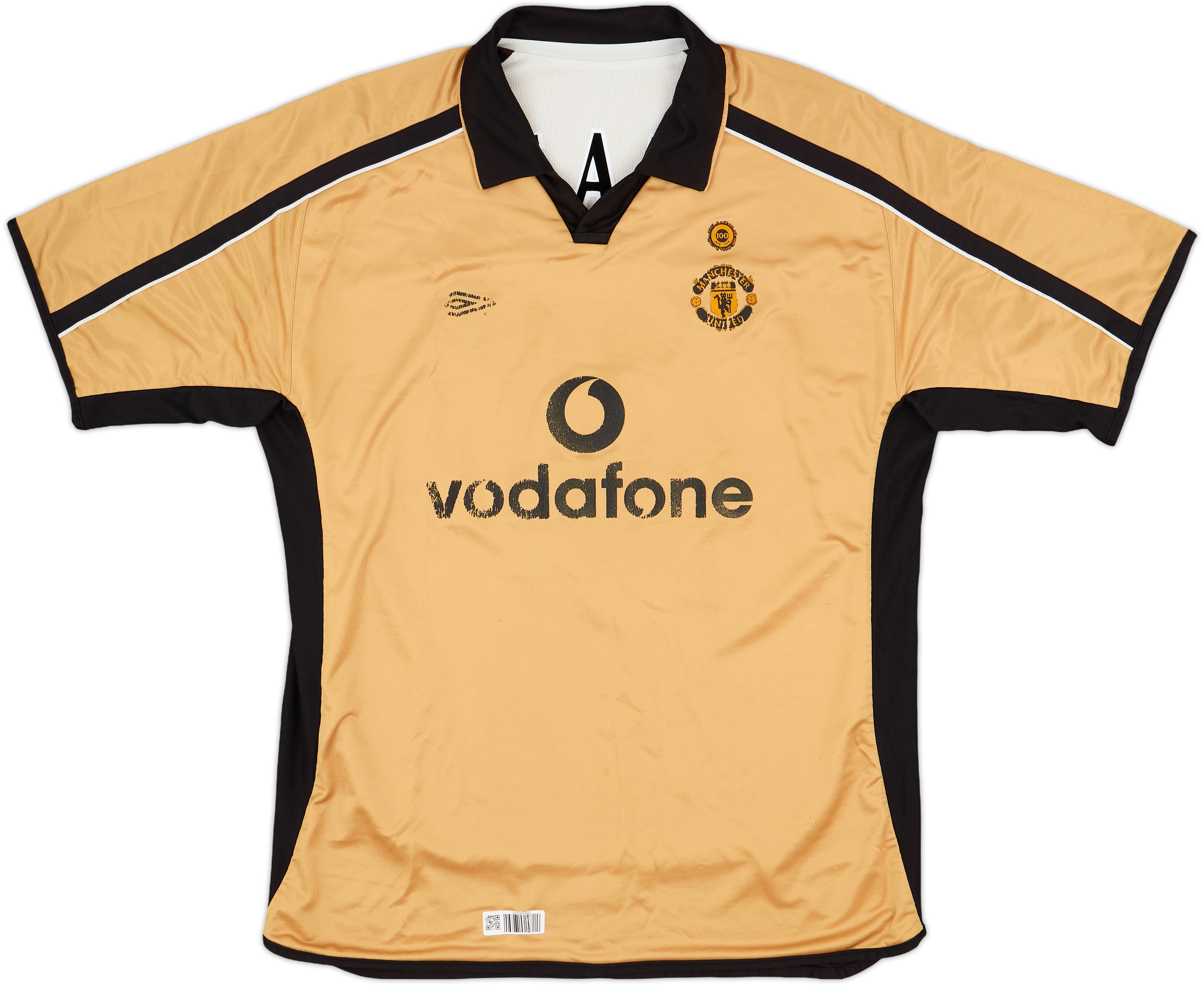 2001-02 Manchester United Centenary Away/Third Shirt Keane 2001-02 Manchester United Centenary Away/Third Shirt Keane