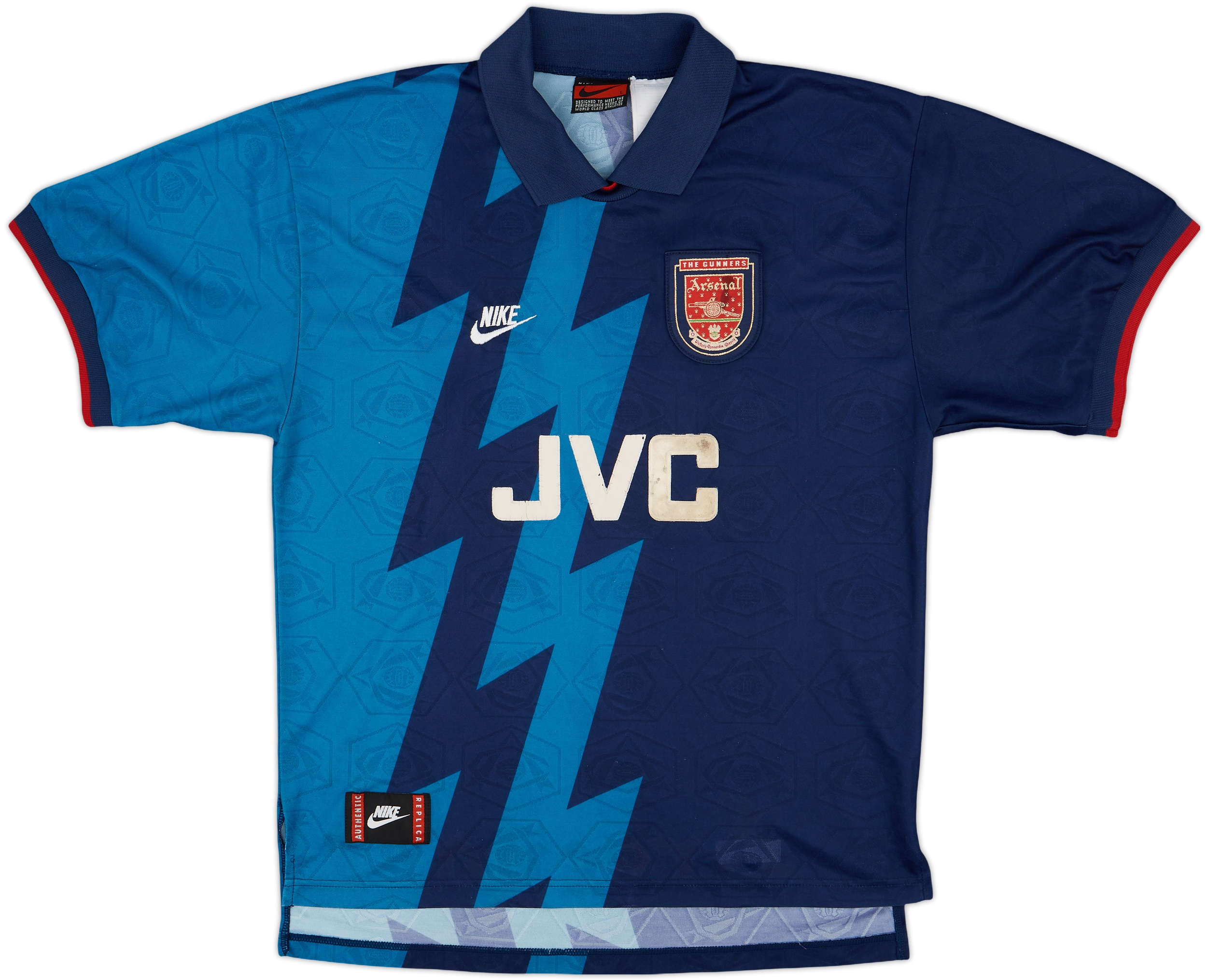 1995-96 Arsenal Away Shirt - 5/10 - (L) 1995-96 Arsenal Away Shirt - 5/10 - (L)