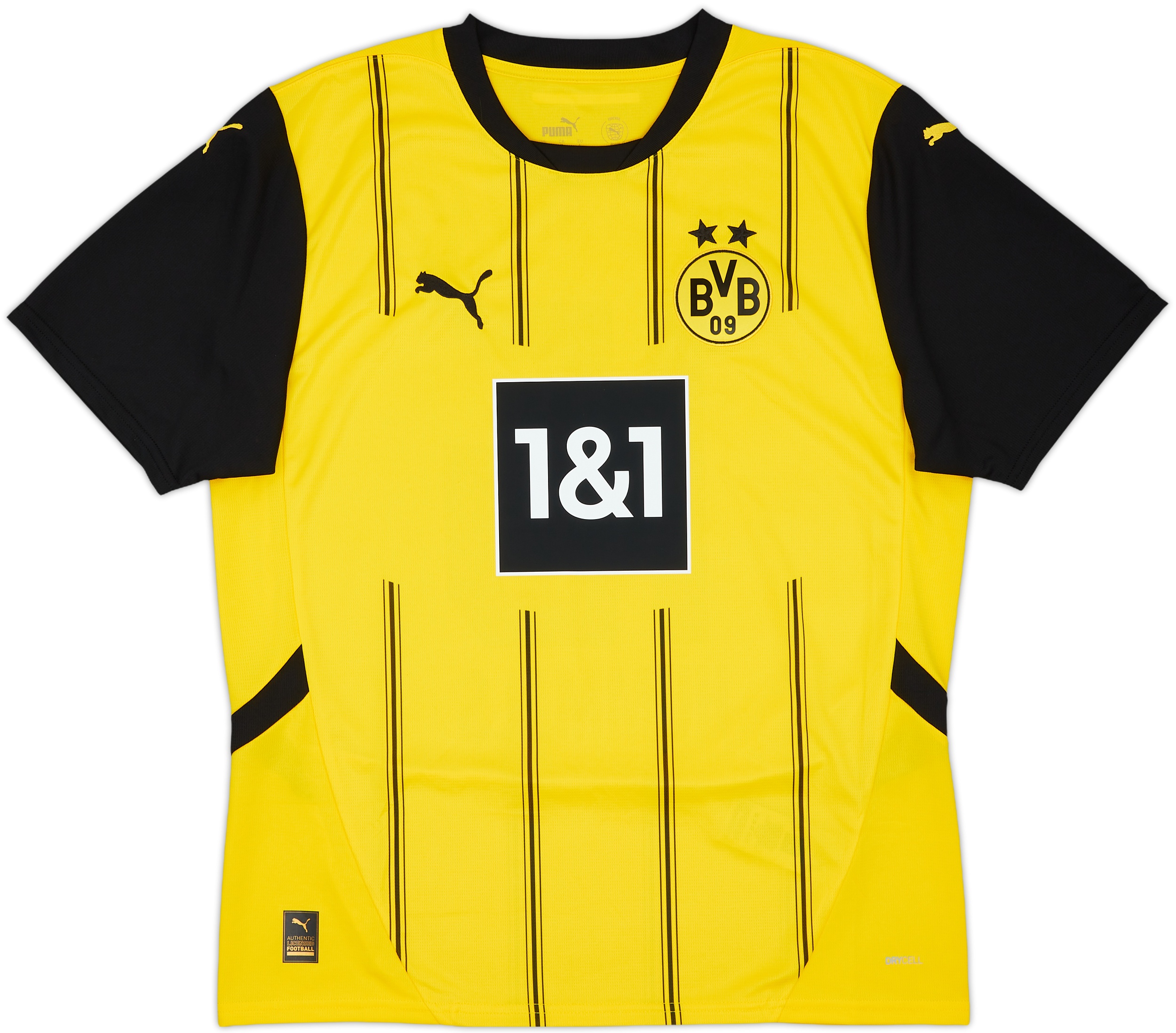 25 ドルトムント フメルス No.15 2024-25 Borussia Dortmund Home Shirt Hummels #15